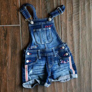 Jordache Navy and Blue Dungarees-overalls Size XS